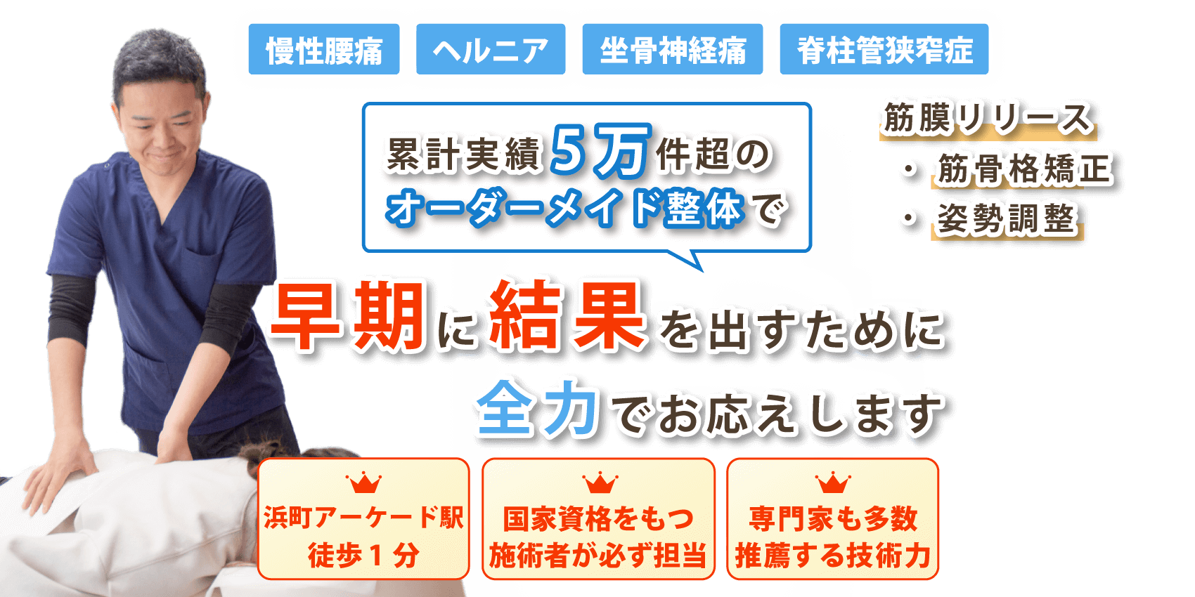 長崎市で腰痛の改善なら整体院AIN-アイン-