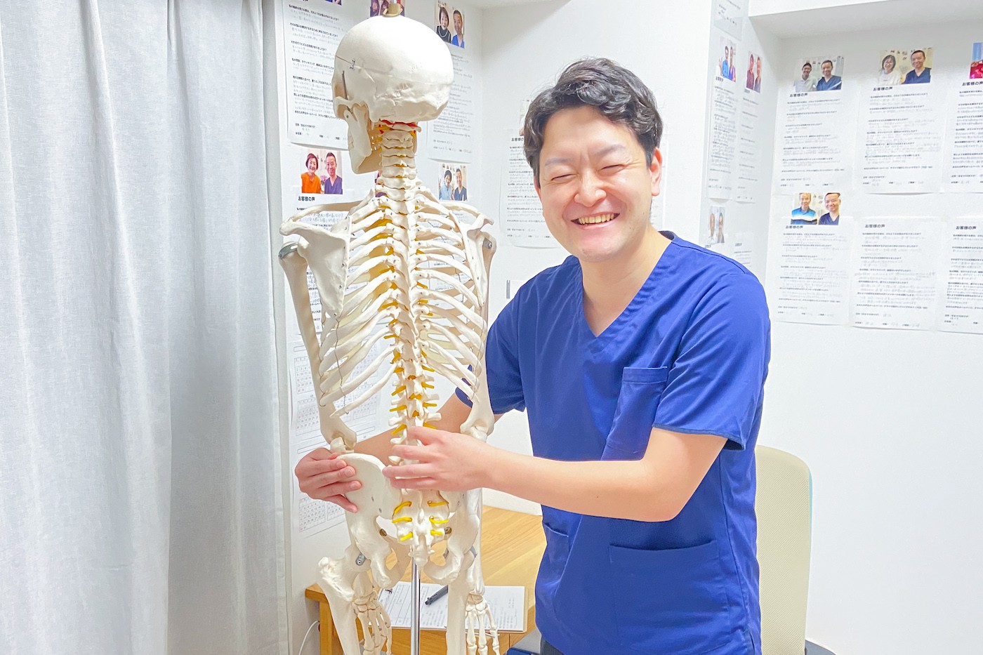 整体院の診療風景